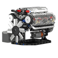 Motor V8 Mould King Motorizado | 534PCS - imagem principal