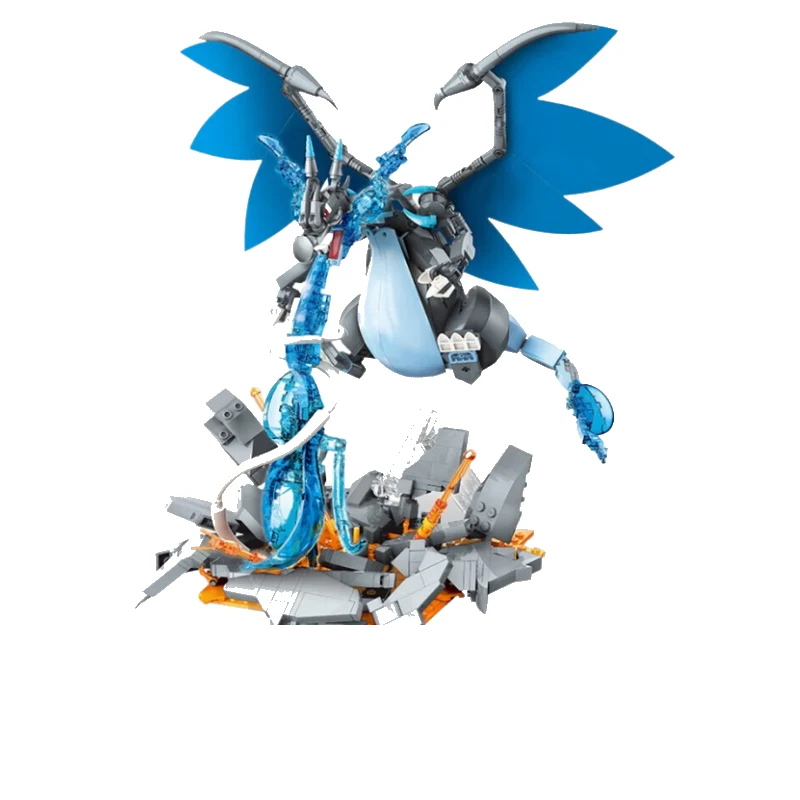 Mega Charizard X - Pokemon | 487PCS - imagem principal