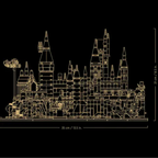 Castelo e Terrenos de Hogwarts | 2660PCS