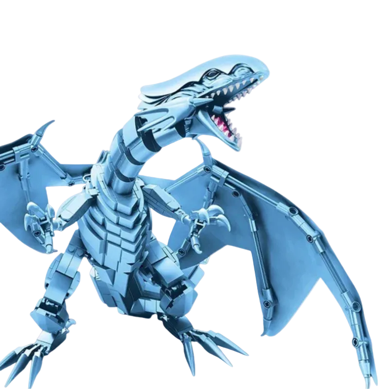 Dragão Branco de Olhos Azuis | 2000PCS