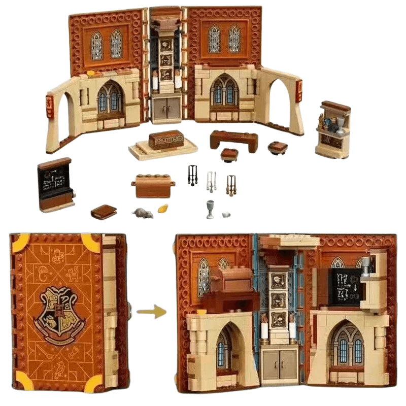 Livros Magicos Hogwarts - Harry Potter | 297 PCS