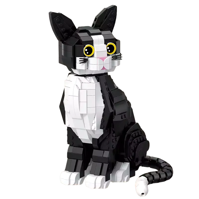 Gato Preto e Branco | 801PCS