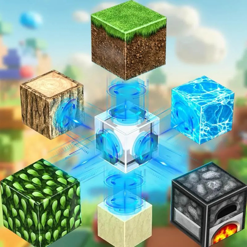 Ilha Central Minecraft | 38PCS