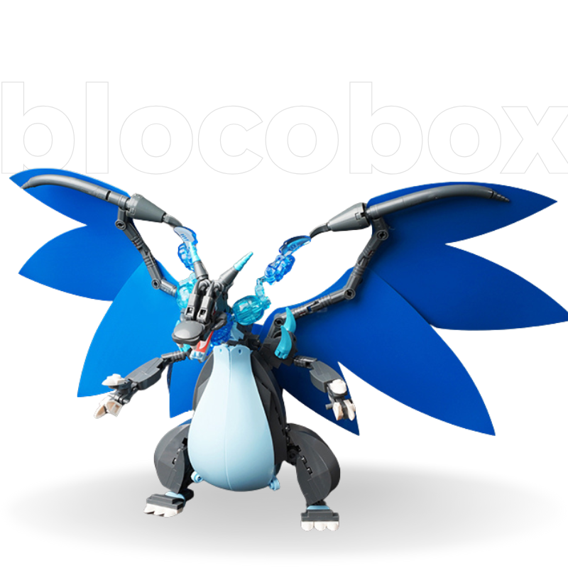 Mega Charizard X - Pokemon | 487PCS