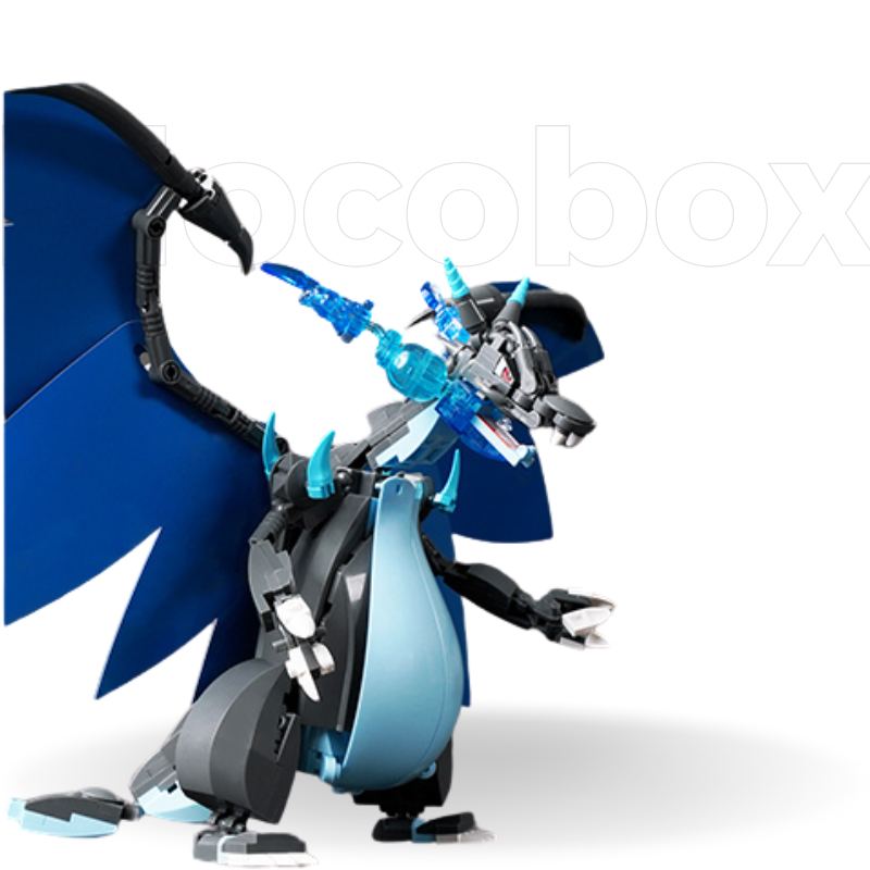 Mega Charizard X - Pokemon | 487PCS
