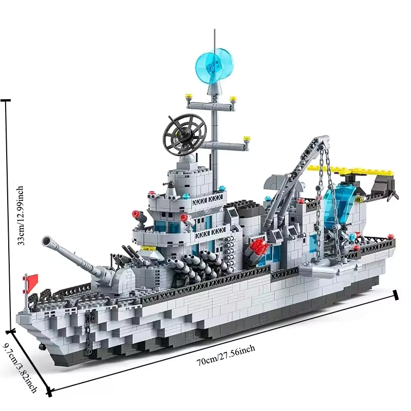 Navio de Guerra | 1560PCS